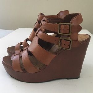 Strappy Wedges